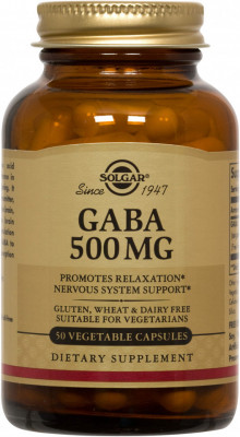 GABA 500mg veg.50cps SOLGAR foto