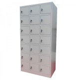 Vestiar metalic Premium Asamblat pentru valori cu 21 compartimente, 900x500x1800 mm (LxlxH), PLUS