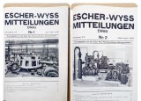 G757-I-Album Tehnic vechi- Germania 1935 ESCHER WYSS: Turbine HIDRAULICE-Turbocompresoare- Ventilatoare-Autovapoare-Pompe de stocare, utilitati Indus.