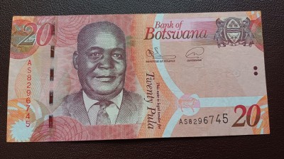 Botswana - 20 Pula 2012 foto