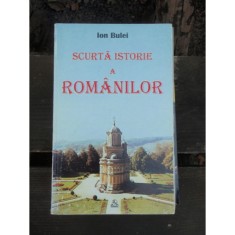 SCURTA ISTORIE A ROMANILOR - ION BULEI foto