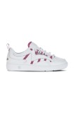 K-Swiss sneakers din piele SLAMM 99 CC culoarea alb
