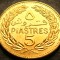 Moneda exotica 5 PIASTRES - LIBAN, anul 1972 * cod 3792 = A.UNC + LUCIU BATERE