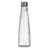 Sticlă Apă din Sticlă cu Model Celular &amp; Capac Metalic, 0.7L, CMCLASS