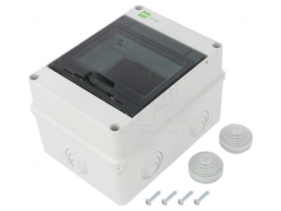 Carcasă pentru aparatură modulară IP55 Gri Deschis 5 Module foto