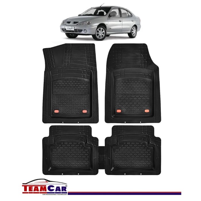 Covorașe Auto TeamCar&reg; Tip Tăviță Compatibile Renault Megane I (1995&ndash;2002) - Sedan