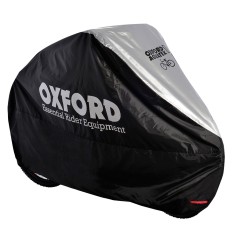 Prelata bicicleta Oxford Aquatex, culoare negru/argintiu Cod:CC100OX