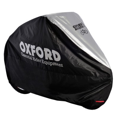 Prelata bicicleta Oxford Aquatex, culoare negru/argintiu Cod:CC100OX foto