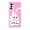 Husa compatibila cu Oppo A55, Viceversa, model Cute is just my cover pink edition The Secret Life of Pets, Silicon, TPU