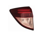 Lampa spate HONDA HR-V (RU), 08.2015-2018, partea stanga, DEPO, LED+WY21W; fumuriu; fara suport becuri; exterior,