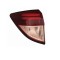 Lampa spate HONDA HR-V (RU), 08.2015-2018, partea stanga, DEPO, LED+WY21W; fumuriu; fara suport becuri; exterior,