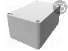 Carcasa aluminiu, 80mmx125mmx58mm, IP66, HAMMOND - 1550Z108BK