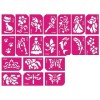 Set 21 sabloane pentru tatuaje temporare Tytoo KKCST4530034