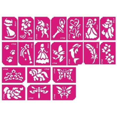 Set 21 sabloane pentru tatuaje temporare Tytoo KKCST4530034 foto