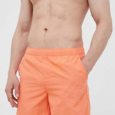 The North Face pantaloni scurti de baie culoarea portocaliu