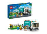 LEGO&reg; City 60386 - Camion de reciclare, 261 piese | LEGO