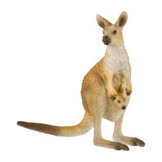 Figurina Cangur pentru Copii - Animal Realist, Jucarie Educativa, Colectie Animale Salbatice