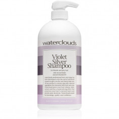 Waterclouds Violet Silver Shampoo șampon pentru neutralizarea tonurilor de galben 1000 ml