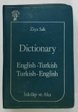 DICTIONARY ENGLISH - TURKISH / TURKISH - ENGLISH by ZIYA SAK , 1978, FORMAT MIC