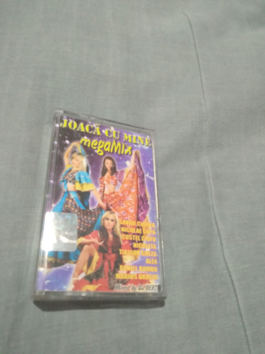 CASETA AUDIO MANELE JOACA CU MINE MEGAMIX 2003 ORIGINALA