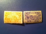 3 Timbre Turcia 1917 - Vederi , sarniera, val. 50pa nu are guma