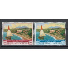 San Marino 1960 Mi 665/66 - Expozitia Internationala Riccione