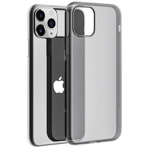 Husa Silicon iPhone 11 Pro Max Grey Ultra Thin Borofone Transparenta