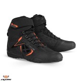 Cumpara ieftin Ghete moto Roadster barbati All Season Ixon model Killer WP MS culoare: negru/portocaliu (100% waterproof) 45