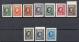 ROMANIA 1926 LP 74 a REGELE FERDINAND ANIVERSAREA A 60 ANI SERIE NEDANTELATA MNH