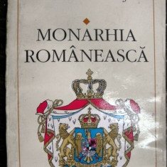MONARHIA ROMANEASCA de VALENTIN HOSSU-LONGIN 1994