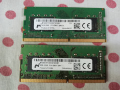 Memorie Ram Micron 16GB ( 2 x 8 GB ) 2400Mhz DDR4 Laptop. foto