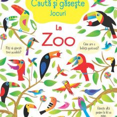 Cauta Si Gaseste. La Zoo, Usborne Books - Editura Univers Enciclopedic
