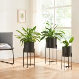 Set 3 buc suport plante Orsa masuri diferite [en.casa] HausGarden Leisure, [en.casa]