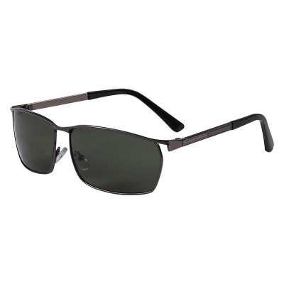Ochelari de soare polarizati Kruger &amp;amp;amp; Martz, 135 mm, filtru UV, plastic/metal, suport reglabil, microfibra inclusa, Negru foto