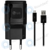 Incarcator de voiaj LG USB 1800mAh negru incl. Cablu de date USB MCS-04ED