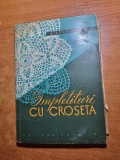 Impletituri cu croseta - din anul 1960