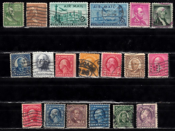 A7 T1 103 - Timbre foarte vechi - America
