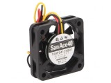 Ventilator DC axial 12V 40x40x10mm 9m3/h 25dBA cu bilă