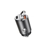 Mufa incaricator auto mini cu Quick Charge USB QC4.0 100W si PD30W Cod: A088 / 100W Automotive TrustedCars, Oem