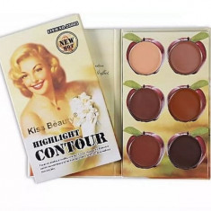 Paleta Contur Kiss Beauty Highlight Contour #3