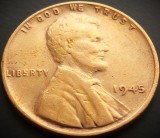 Moneda istorica 1 CENT - SUA, anul 1945 * cod 5133