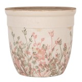 Cumpara ieftin Ghiveci flori ceramica multicolora Garden 18x17 cm