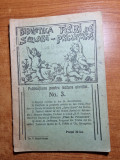 Revista scolara - flori de primavara - februarie 1935- george cosbuc