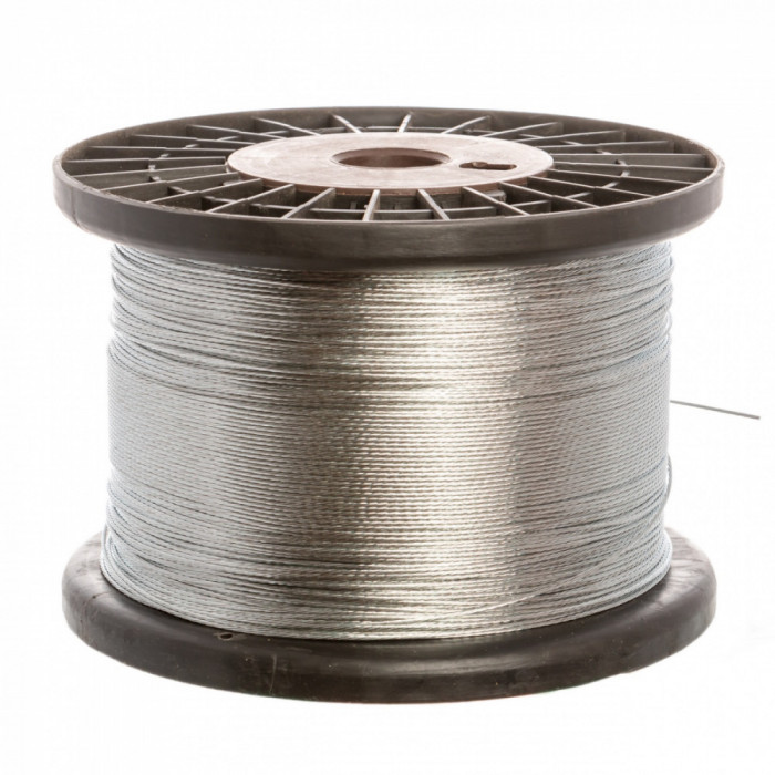S&acirc;rmă oțel 1,6&nbsp;mm - 200&nbsp;kg - 1000&nbsp;m - 0,12&nbsp;&Omega;/m