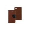 Husa Mercury Fancy Diary iPhone 6 (4,7inch ) Brown / Negru Blister