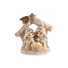 Figurina Nasterea Domnului polirasina multicolora FL 6x3.5x6.5 cm