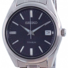 Ceas Barbati, Seiko, Titanium SUR373P1 - Marime universala