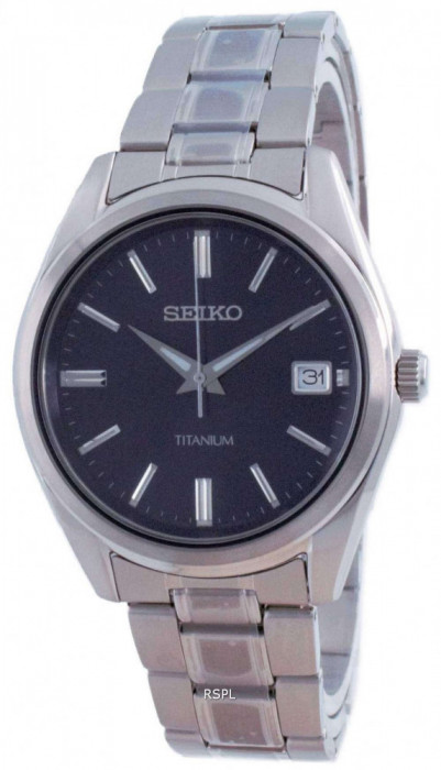 Ceas Barbati, Seiko, Titanium SUR373P1 - Marime universala