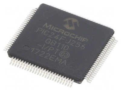 Microcontroler PIC 256kB 32MHz SMD TQFP100 16kB SRAM foto
