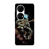 Husa compatibila cu Huawei Nova Y70 model Space concert, Silicon, TPU, Viceversa, Transparent, Carcasa